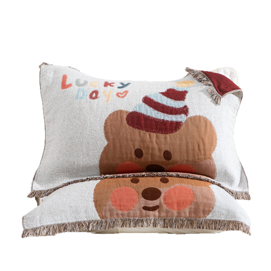 Women Decorative Pillowcase with Stylish Animal Design Bowlift