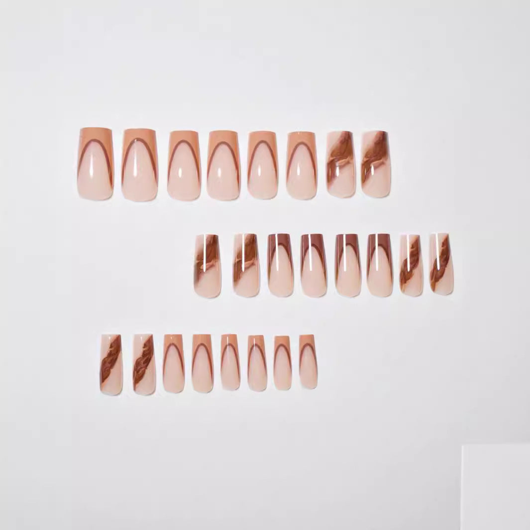 Artistic Marble Nail Enhancements Bowlift