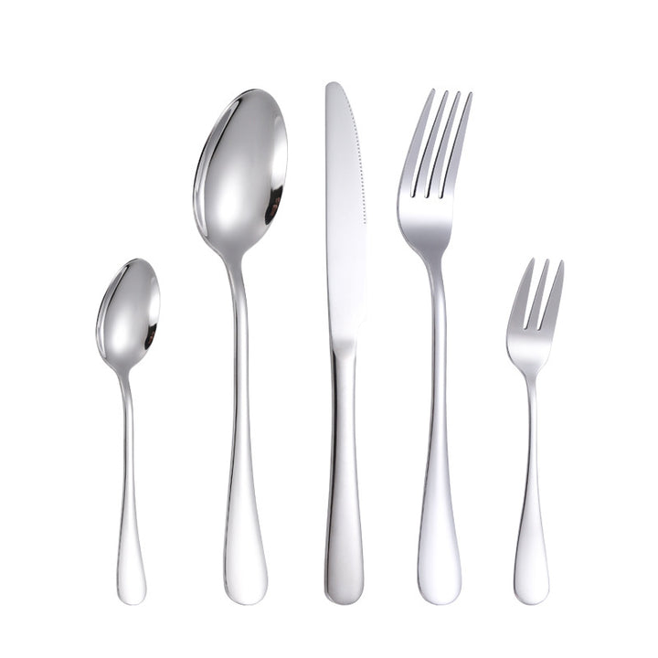 Elegant stainless steel cutlery set with ergonomic handle Bowlift