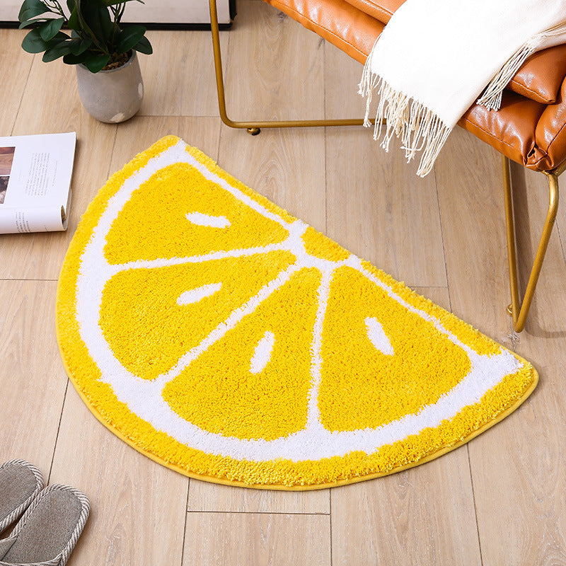 Watermelon Slice Decorative Area Rug Bowlift