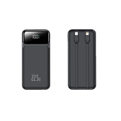Portable power bank with intelligent charging technology and LCD display Bowlift