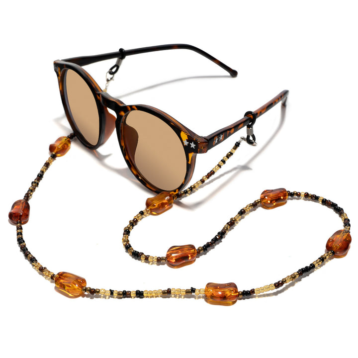 Decorative Beaded Eyewear Holder Bowlift