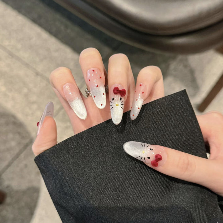 Fun Character-Themed Press-On Nails Bowlift