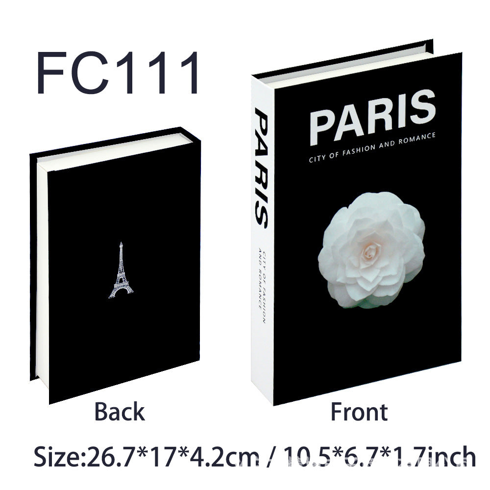 Decorative Hardcover Hidden Storage Book Safe Bowlift