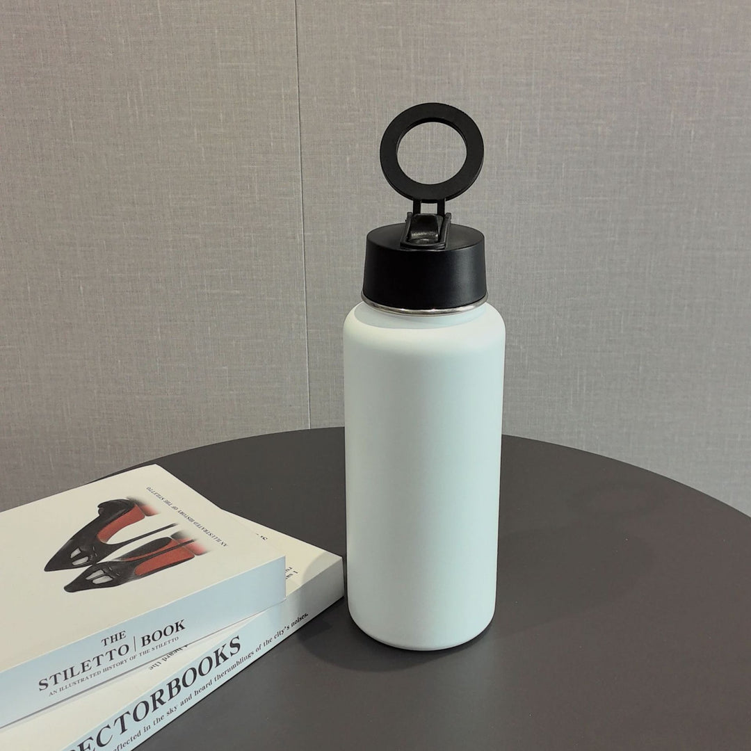 Unisex Sporty Stainless Steel Water Bottle Bowlift