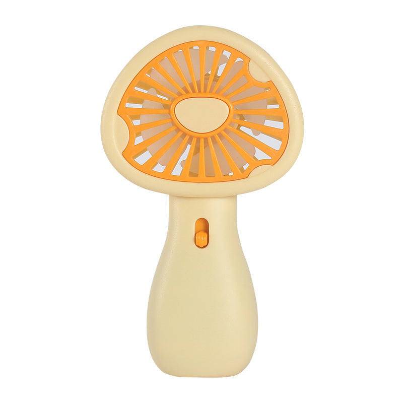 Women's Portable Mini Mushroom Design Fan Bowlift