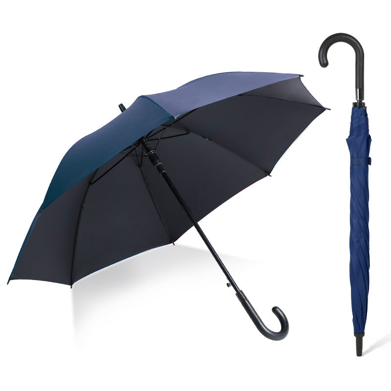 Women's Folding Rain Protection Umbrella with Double Canopy and Wind Protection Bowlift