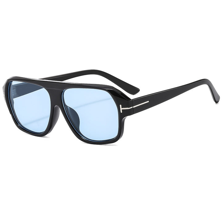 Women's oversized sunglasses with square frame and polarized lenses Bowlift