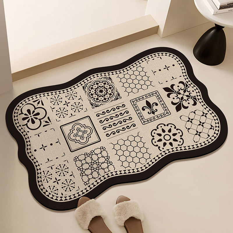 Cloud-Shaped Area Rug