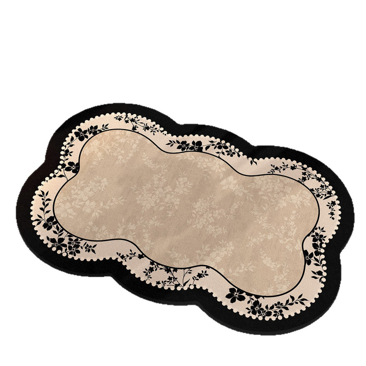Floral Design Area Rug Bowlift