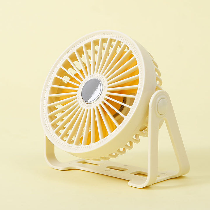 Unisex Compact Rechargeable Desk Fan Bowlift