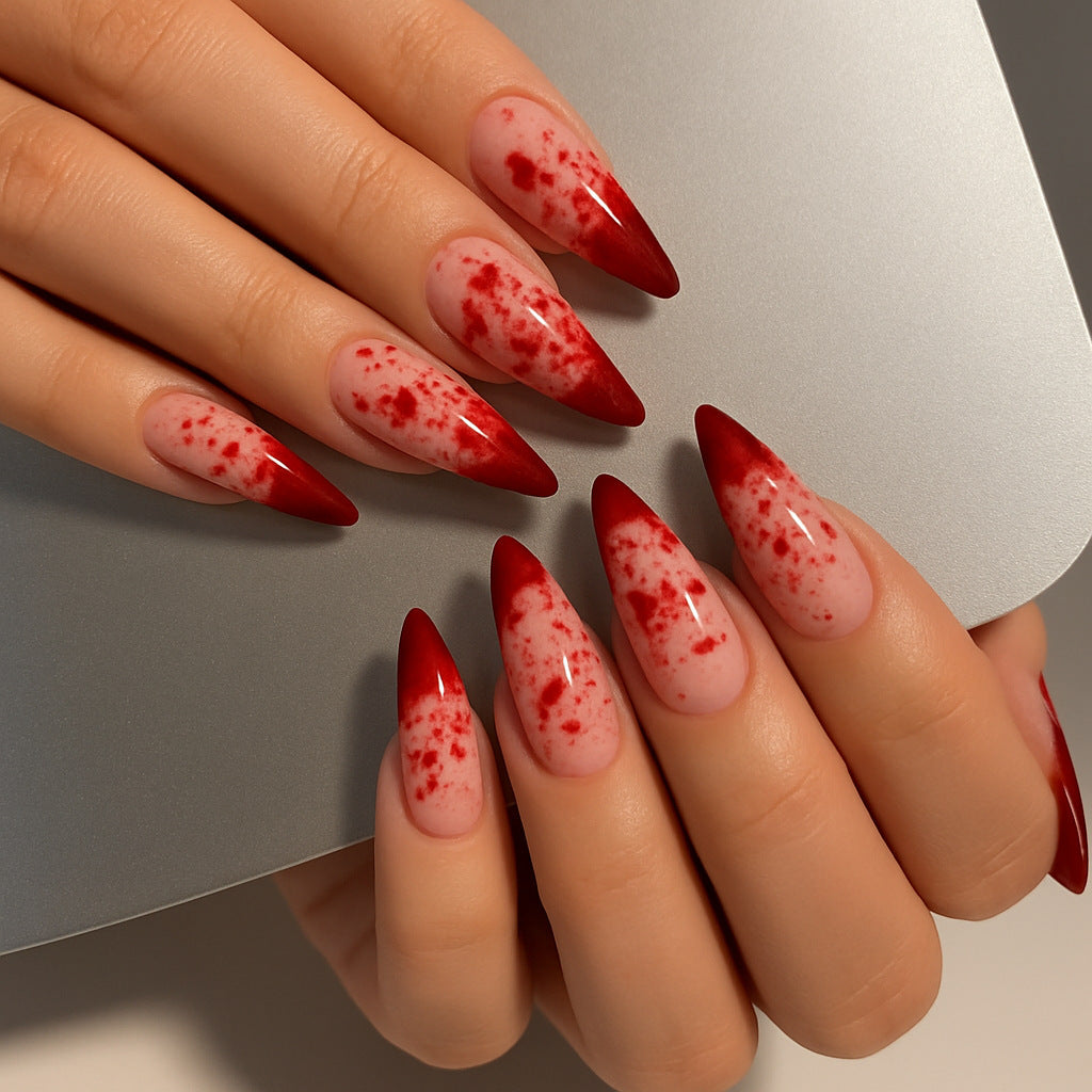 Artistic Extended Stiletto Nail Set Bowlift