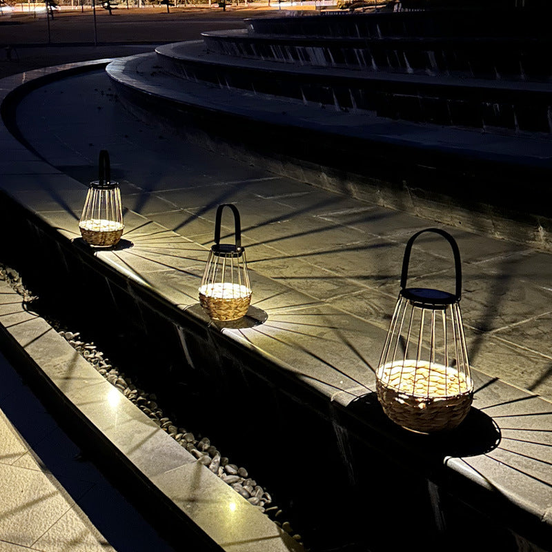 Decorative Basket Lamp Bowlift