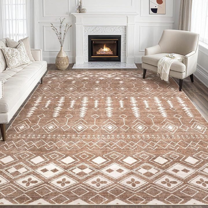 Geometric Pattern Area Rug