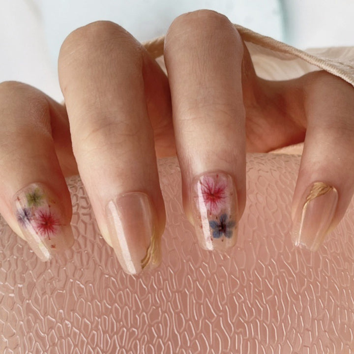 Floral Art Design Press-On Nails Bowlift 1787225366