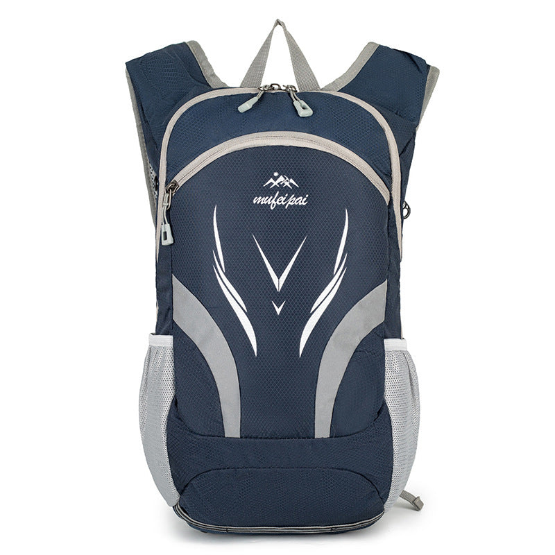 Unisex nan lighter hydration backpack with integrated hydration system breathable mesh back and side mesh outer pockets Bowlift