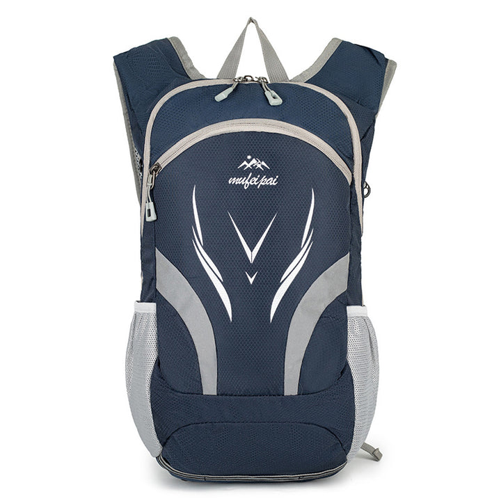 Unisex nan lighter hydration backpack with integrated hydration system breathable mesh back and side mesh outer pockets Bowlift