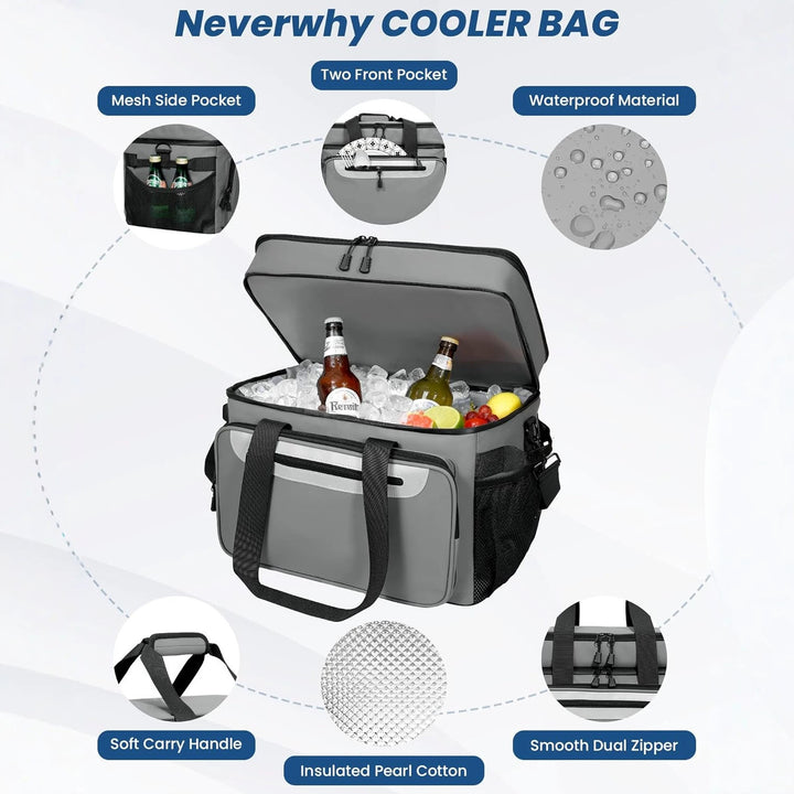 Ladies multifunctional cooler bag with organizer Bowlift