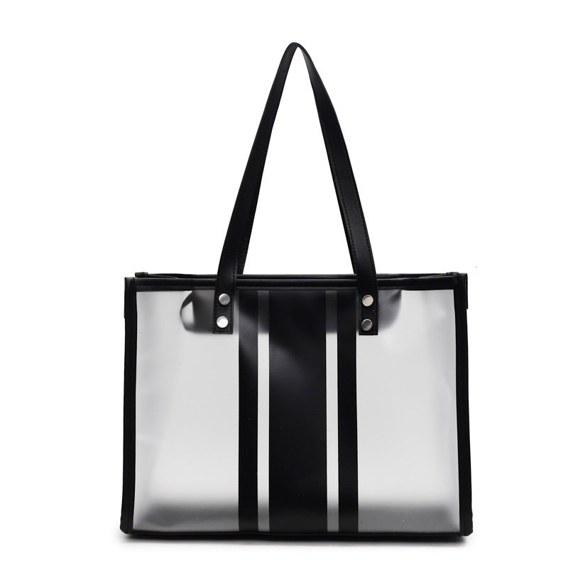 Stylish Clear Utility Tote Bowlift