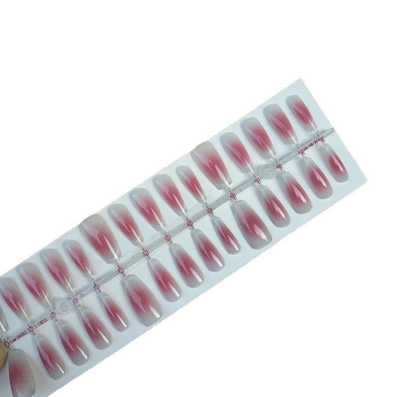 Artificial nails with soft ombre effect Bowlift
