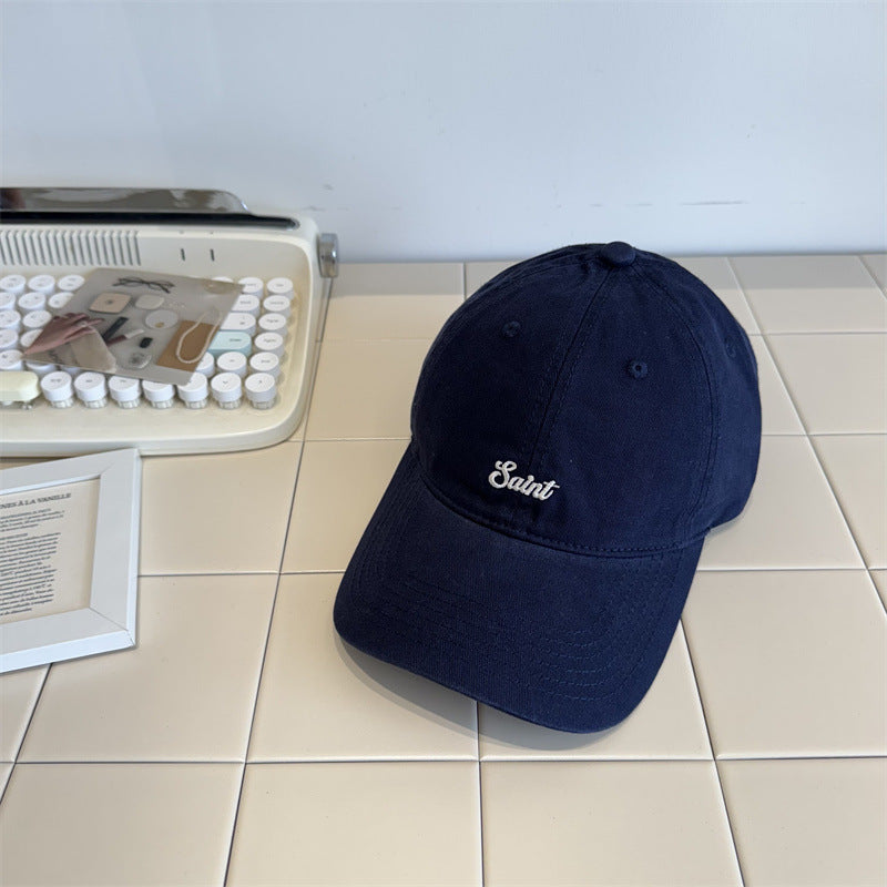 Women's Cotton Embroidered Cap Bowlift