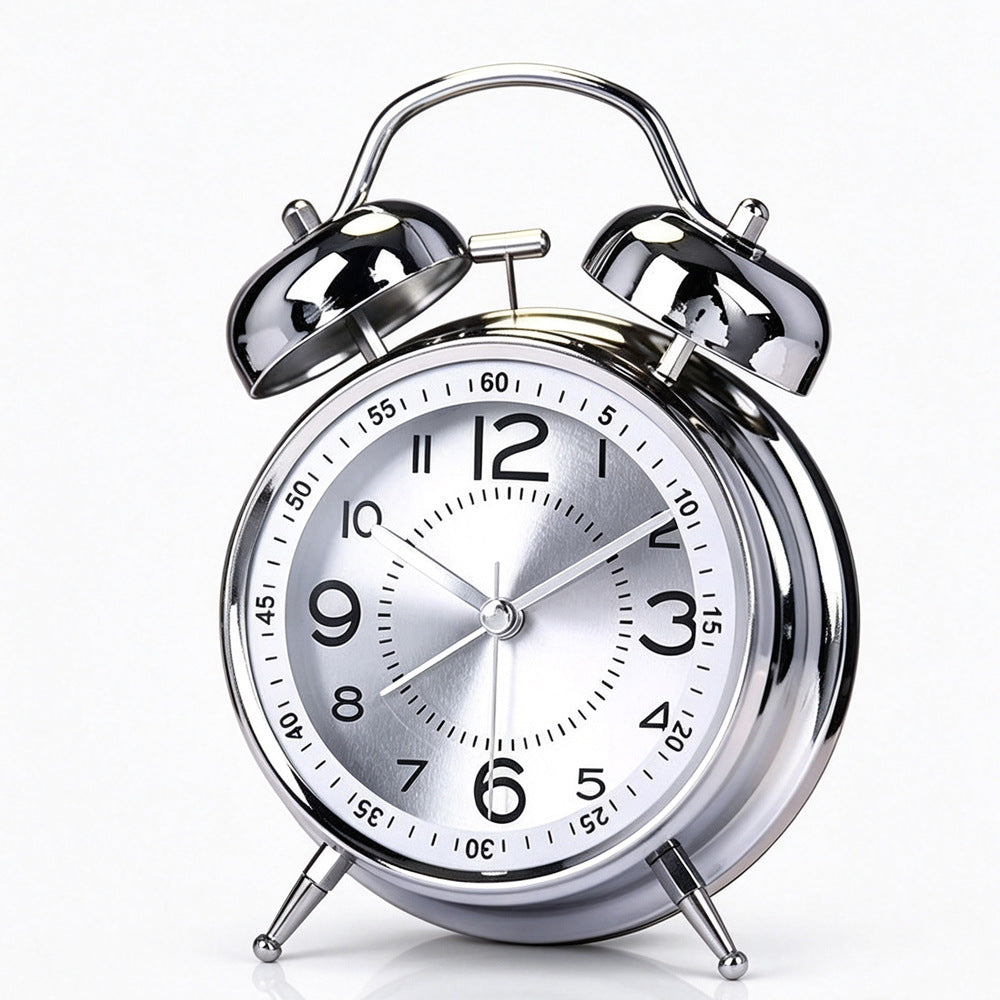 Classic Alarm Clock in Timeless Design Bowlift