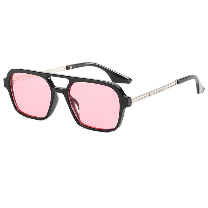 Bold Rectangle Frame Sunglasses Bowlift
