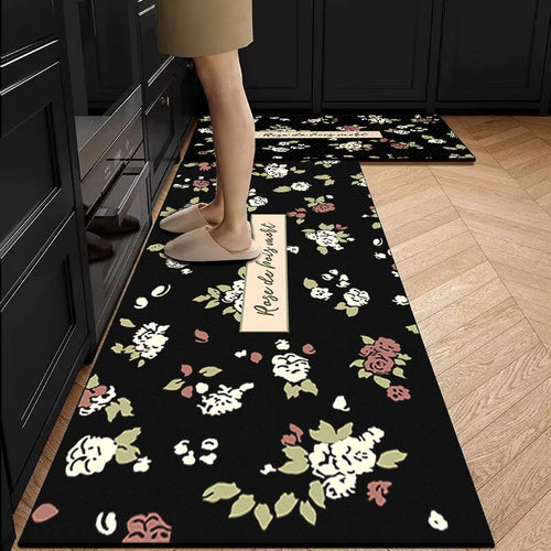 Floral Anti-Fatigue Kitchen Mat
