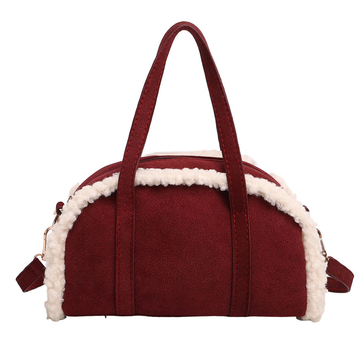 WoCozy Plush Texture Handbag Bowlift