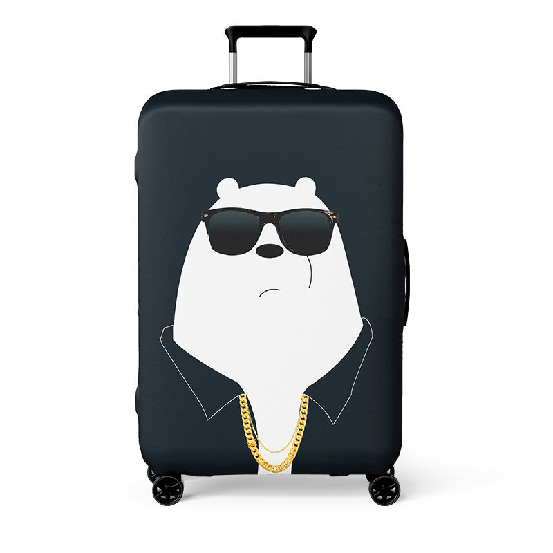 Unisex suitcase with stylish animal motif Bowlift