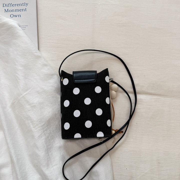 WoPlayful Polka Dot Crossbody Bag Bowlift