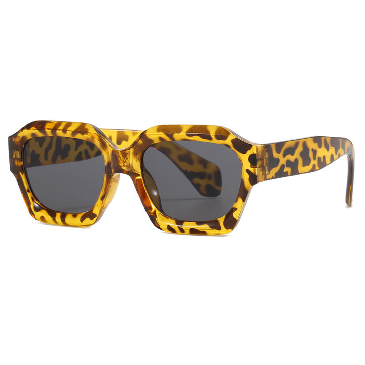 Women's fashionable geometric oversized sunglasses Bowlift
