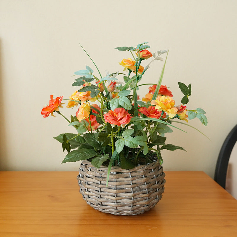 Artificial Rose Bouquet Bowlift