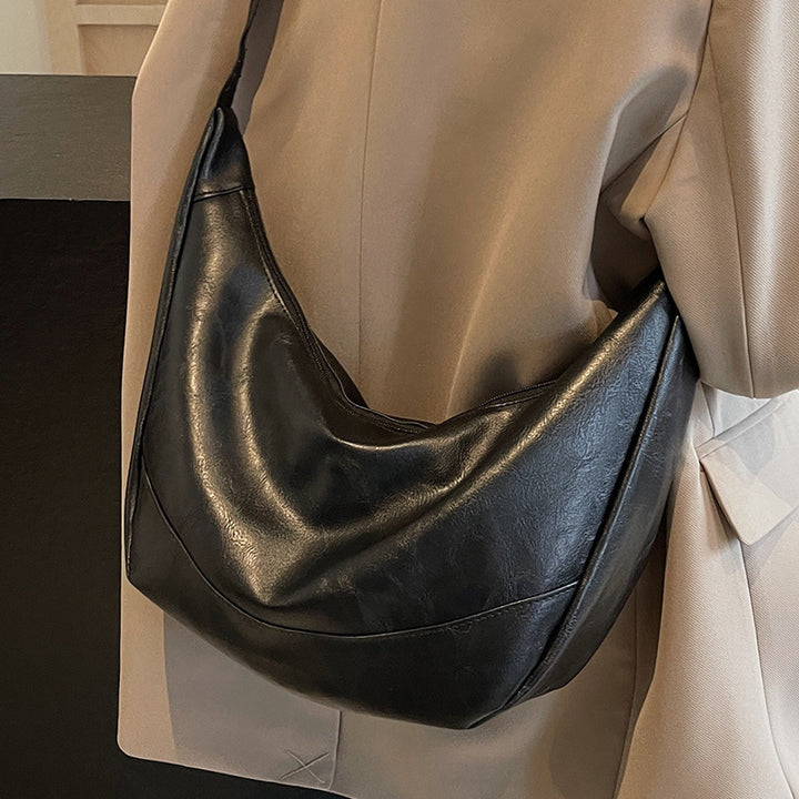 Slouchy Leather Shoulder Bag