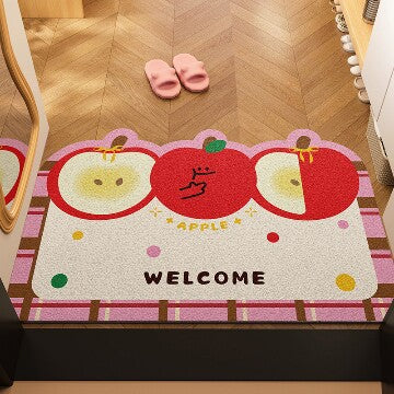 Welcome Theme Decorative Floor Mat