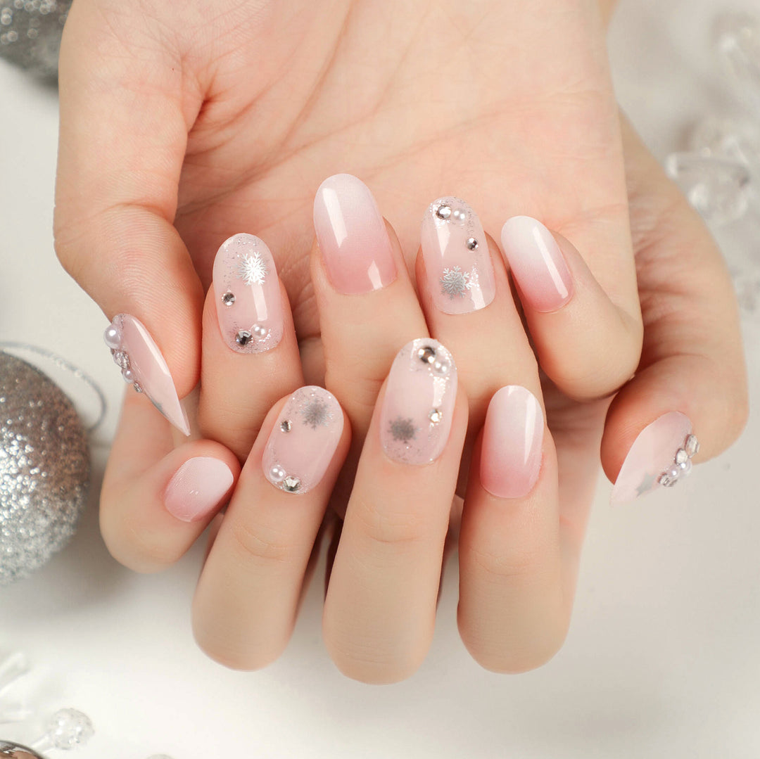 Elegant Glitter Nail Art Set Bowlift