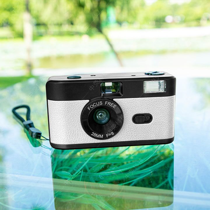 Reusable Film Camera with Flash Bowlift
