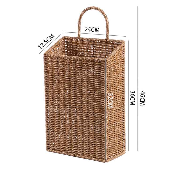 Unisex storage basket with practical carrying handle Bowlift