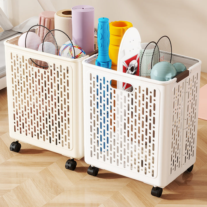 Rolling Laundry Basket Bowlift