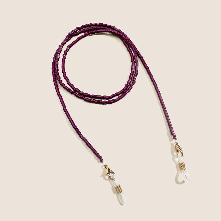 Beaded Eyewear Retainer Chain Bowlift