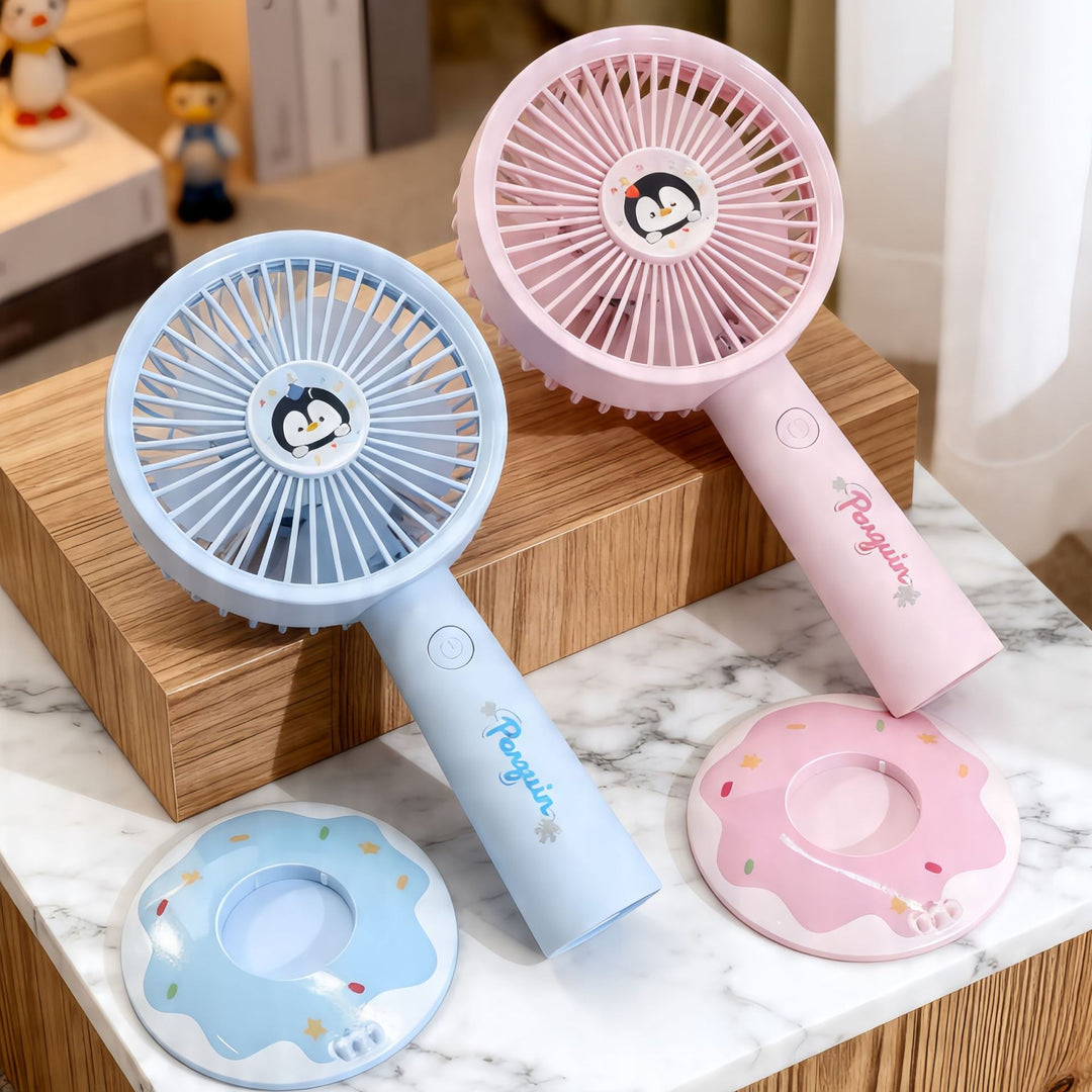 Women's portable USB table fan Bowlift