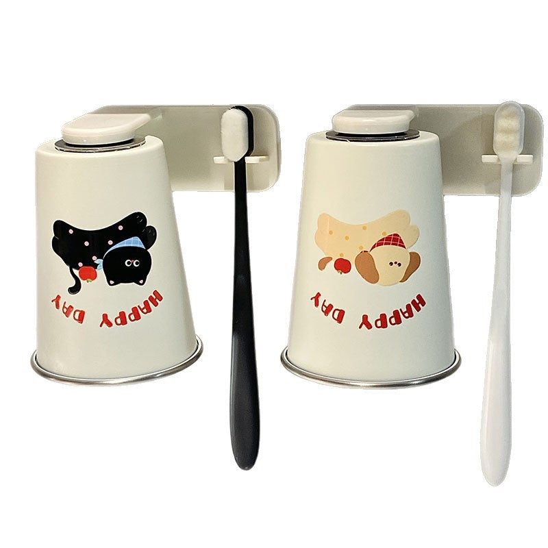 Wall cushion holder with cute animal design Bowlift
