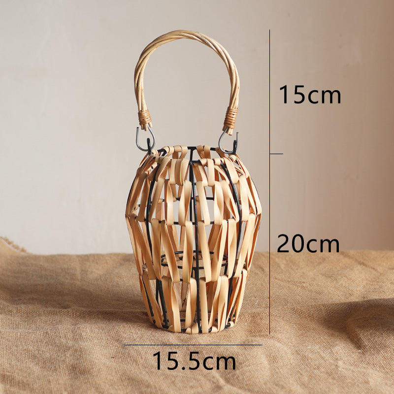 Handmade Basket Lamp Bowlift