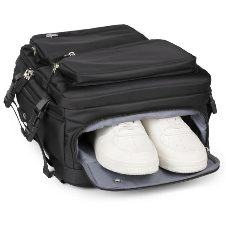 Spacious Multi-Compartment Travel Backpack Bowlift