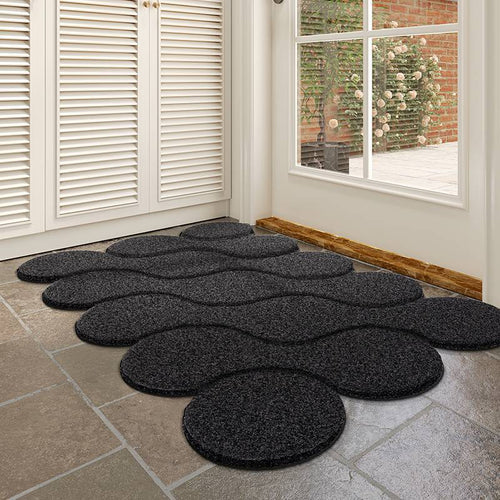 Decorative Textured Area Mat Bowlift