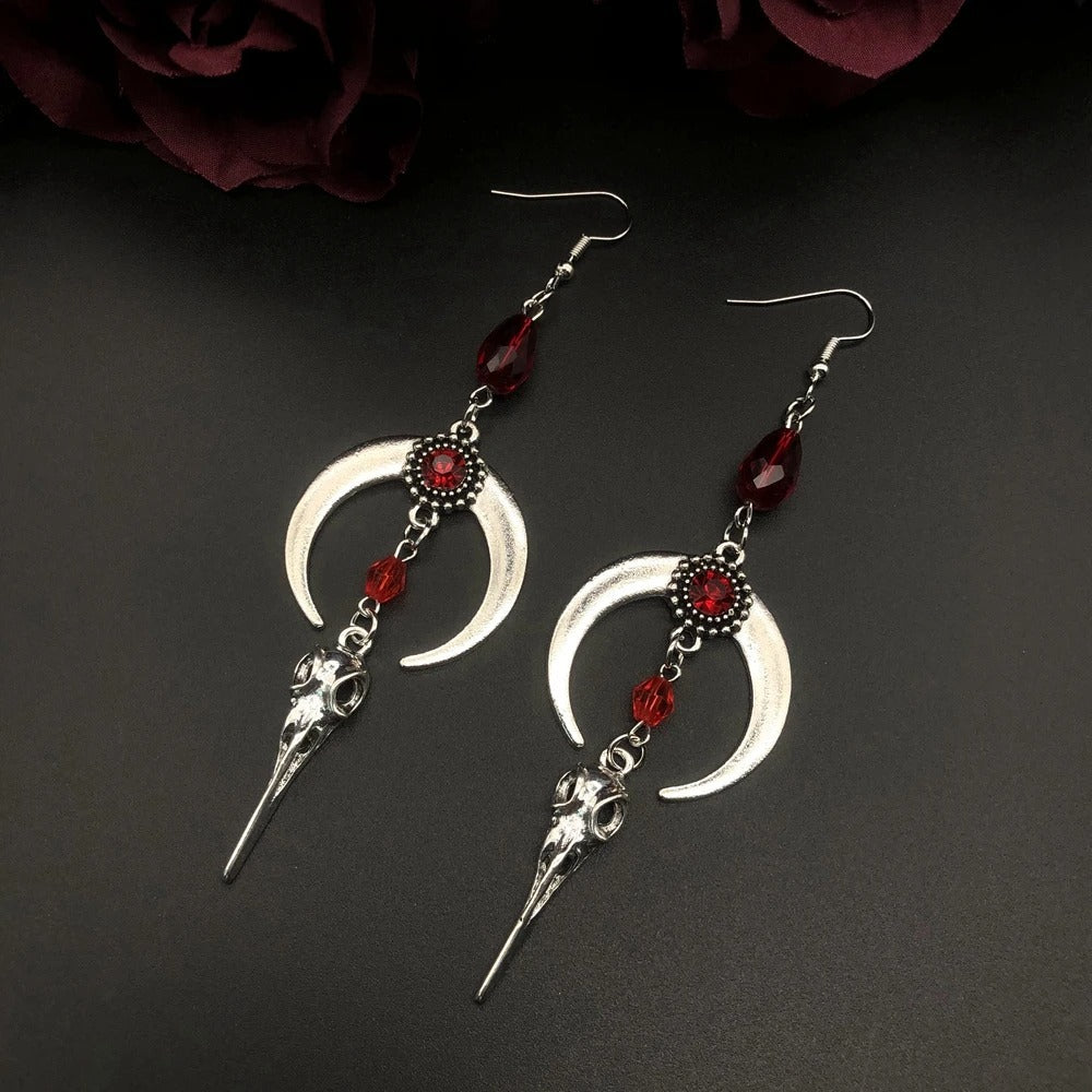 Heart-Inspired Cross Dangle Earrings Bowlift