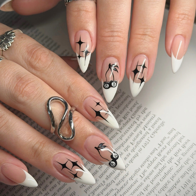 Artistic Press-On Nail Collection with Unique Pattern Designs Bowlift