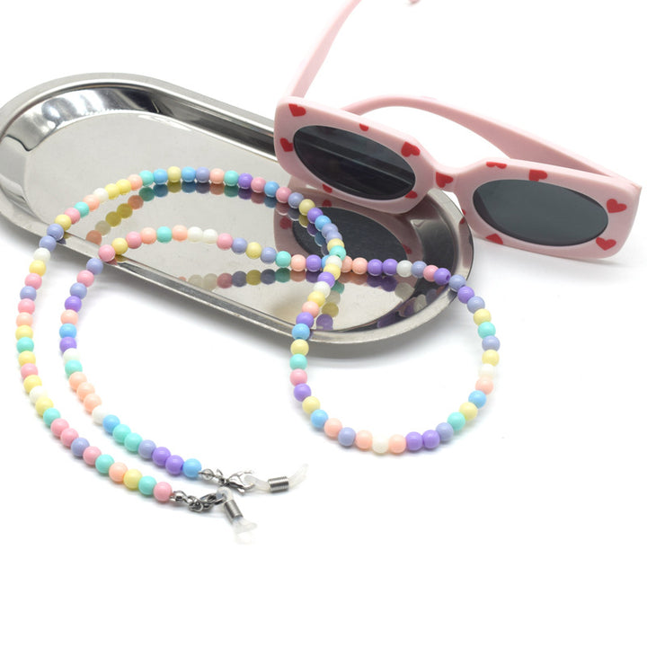 Colorful Beaded Eyewear Chain Bowlift