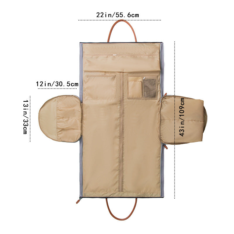 Elegant Travel Bag with Practical Outer Pockets Bowlift