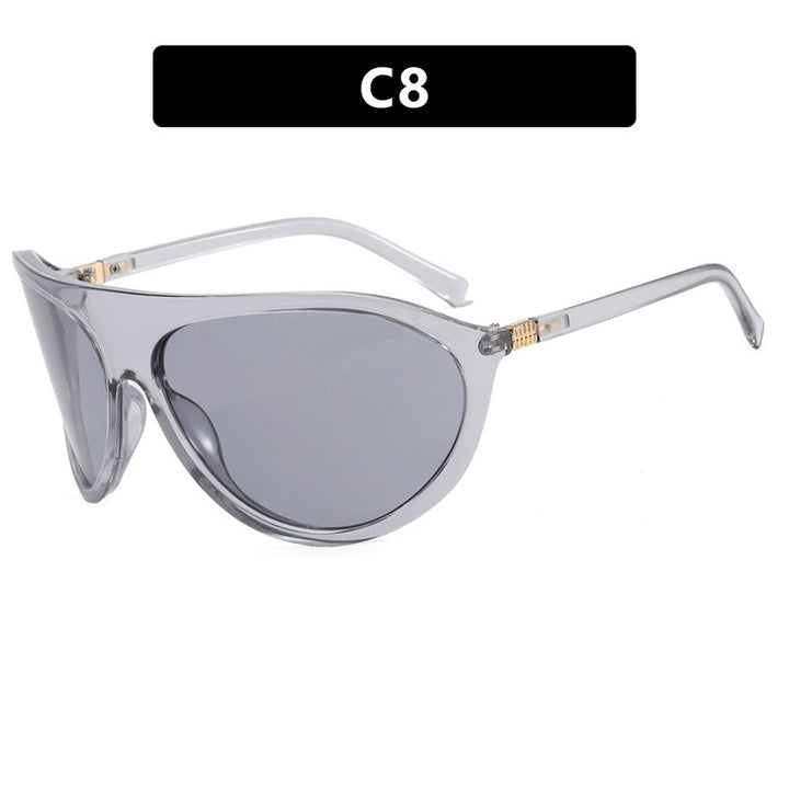 Women's Cat-Eye Sunglasses with Unique Design and Protective UV Filter Bowlift